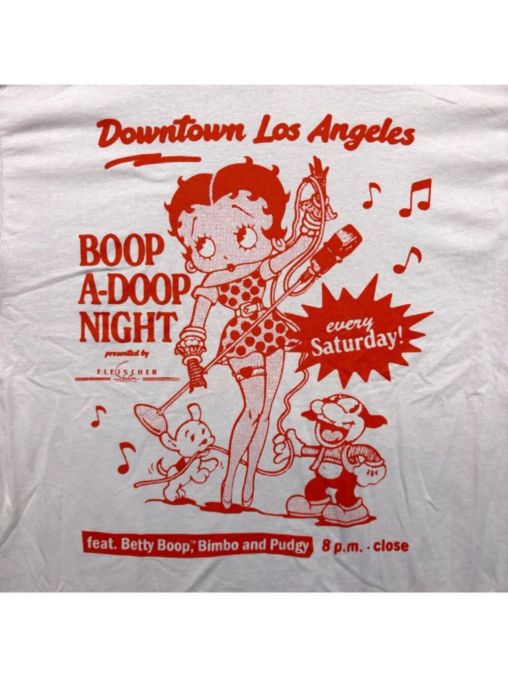 Betty Boop Boop A Doop Night by Fleischer Studios T-Shirt Size Large - Picture 2 of 4